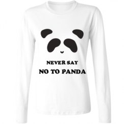 Ladies Relaxed Fit Basic Long Sleeve Tee