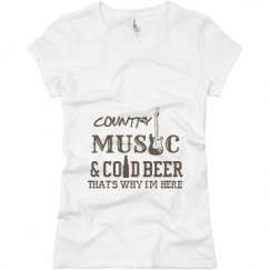 Ladies Slim Fit Basic Promo Jersey Tee