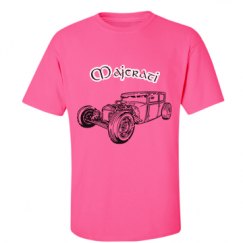 Unisex Ultra Cotton Safety Neon Crewneck Tee