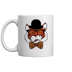 Hipster Tiger Coffee Mug