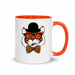 11oz Ceramic Mug with Color Inside