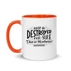 11oz Ceramic Mug with Color Inside