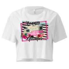 Ladies Festival Cali Crop Top Tee