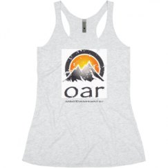 Ladies Slim Fit Super Soft Racerback Triblend Tank