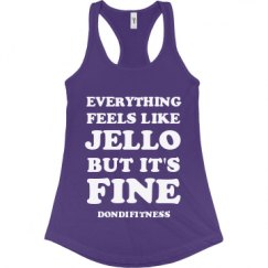 Ladies Slim Fit Racerback Tank Top