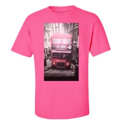 Unisex Ultra Cotton Safety Neon Crewneck Tee