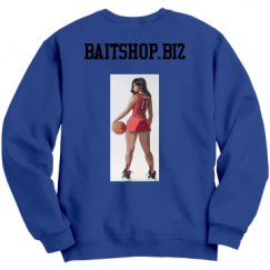 Unisex Film and Foil Crewneck Sweatshirt