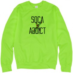 Unisex Neon Crewneck Sweatshirt