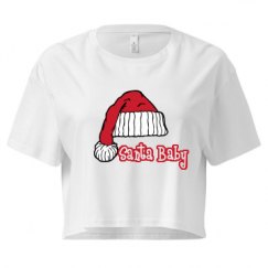 Ladies Festival Cali Crop Top Tee