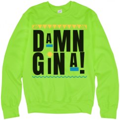 Unisex Neon Crewneck Sweatshirt