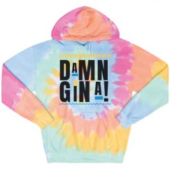 Unisex Tie-Dye Fleece Hoodie