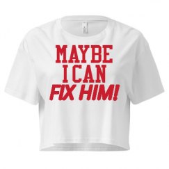 Ladies Festival Cali Crop Top Tee