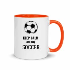 11oz Ceramic Mug with Color Inside