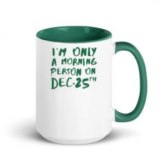 15oz Ceramic Mug with Color Inside