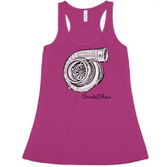 Ladies Flowy Racerback Tank