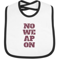 Infant Contrast Trim Bib