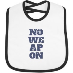 Infant Contrast Trim Bib