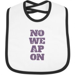 Infant Contrast Trim Bib