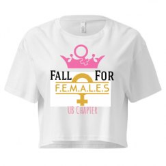 Ladies Festival Cali Crop Top Tee