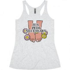 Ladies Slim Fit Super Soft Racerback Triblend Tank