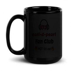 15oz Black Glossy Mug