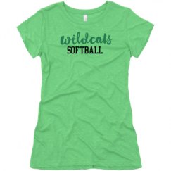 Ladies Slim Fit Super Soft Triblend Tee