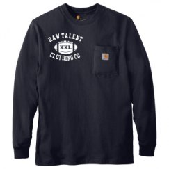 Unisex Carhartt Pocket Long Sleeve Tee