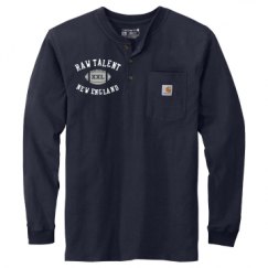 Unisex Carhartt Long Sleeve Henley Tee