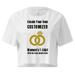 Ladies Festival Cali Crop Top Tee