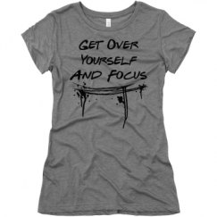 Ladies Slim Fit Super Soft Triblend Tee