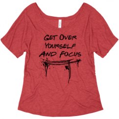 Ladies Flowy Slouchy Tee