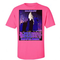 Unisex Ultra Cotton Safety Neon Crewneck Tee