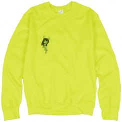 Unisex Neon Crewneck Sweatshirt