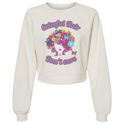 Women's Raglan Pullover Fleece