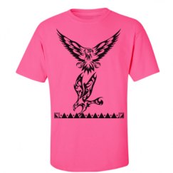 Unisex Ultra Cotton Safety Neon Crewneck Tee