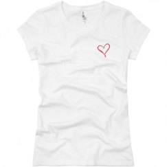 Ladies Slim Fit Basic Promo Jersey Tee