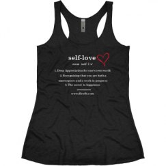 Ladies Slim Fit Super Soft Racerback Triblend Tank