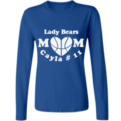 Ladies Relaxed Fit Basic Long Sleeve Tee