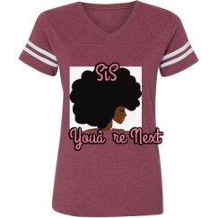 Ladies Relaxed Fit Vintage Sports Tee