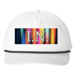 Snapback Five-Panel Rope Hat