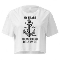 Ladies Festival Cali Crop Top Tee