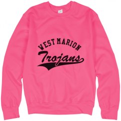 Unisex Neon Crewneck Sweatshirt