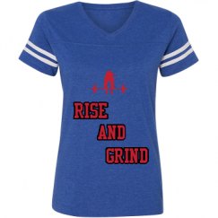 Ladies Relaxed Fit Vintage Sports Tee