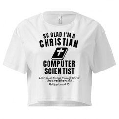 Ladies Festival Cali Crop Top Tee