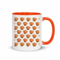 11oz Ceramic Mug with Color Inside