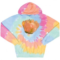 Unisex Tie-Dye Fleece Hoodie