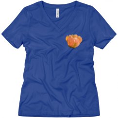 Ladies Relaxed Fit V-Neck Tee
