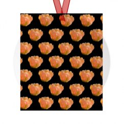 Metal Round Christmas Ornament