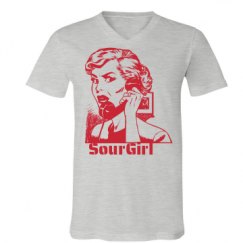 Unisex V-Neck Jersey Tee