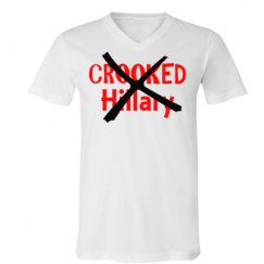 Unisex V-Neck Jersey Tee